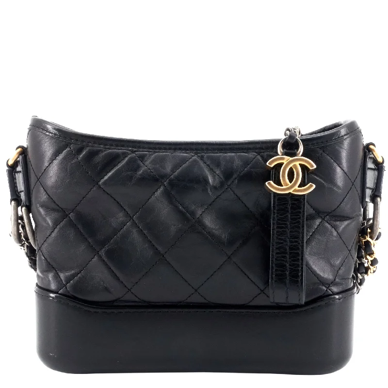 Chanel bags in luxury boutiques worldwideGabrielle Small Aged Leather Hobo Bag