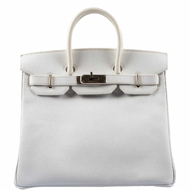 Hermès Birkin 28 HAC White Epsom Palladium Hardware - K Square