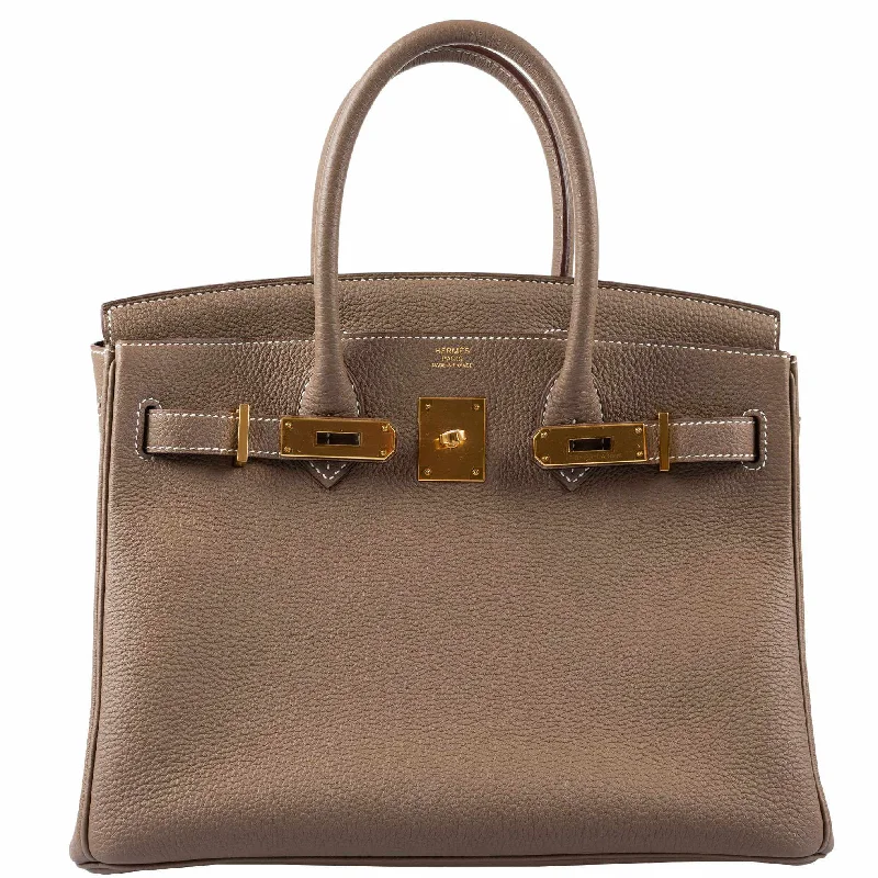 Hermès Birkin 30 Etoupe Togo Gold Hardware